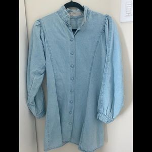 Denim dress